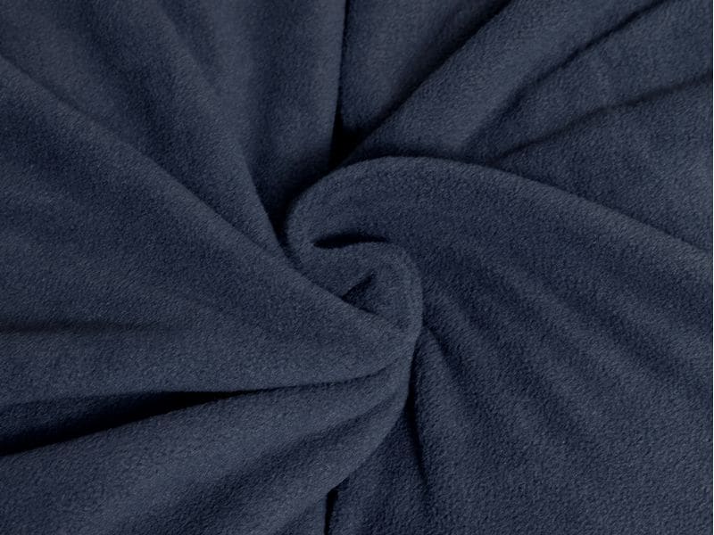 COCON Decke Fleece Polar 150 x 210 cm, Navy Flauschige Fleecedecke