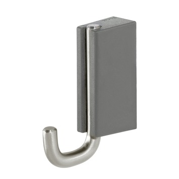 Tiger Haak Cliqit Donkergrijs RVS