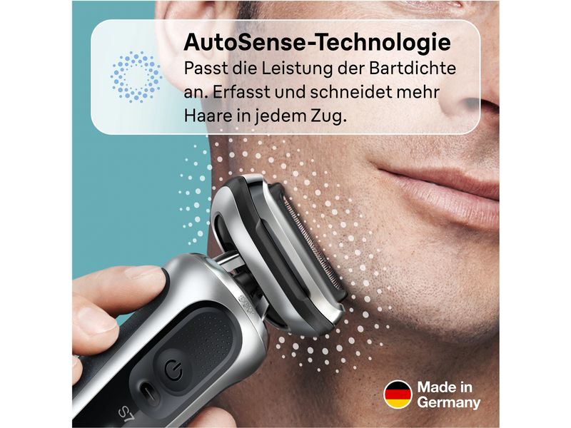 Braun Herrenrasierer Series 7 71-S7200cc mit Reinigungsstat Rasierapparat für die Nass- und Trockenrasur