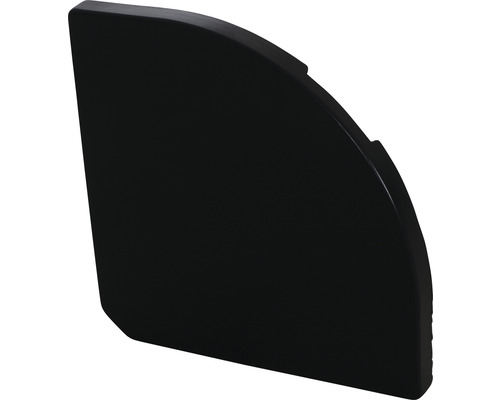 Bodemplaat Quadro light 2er sw