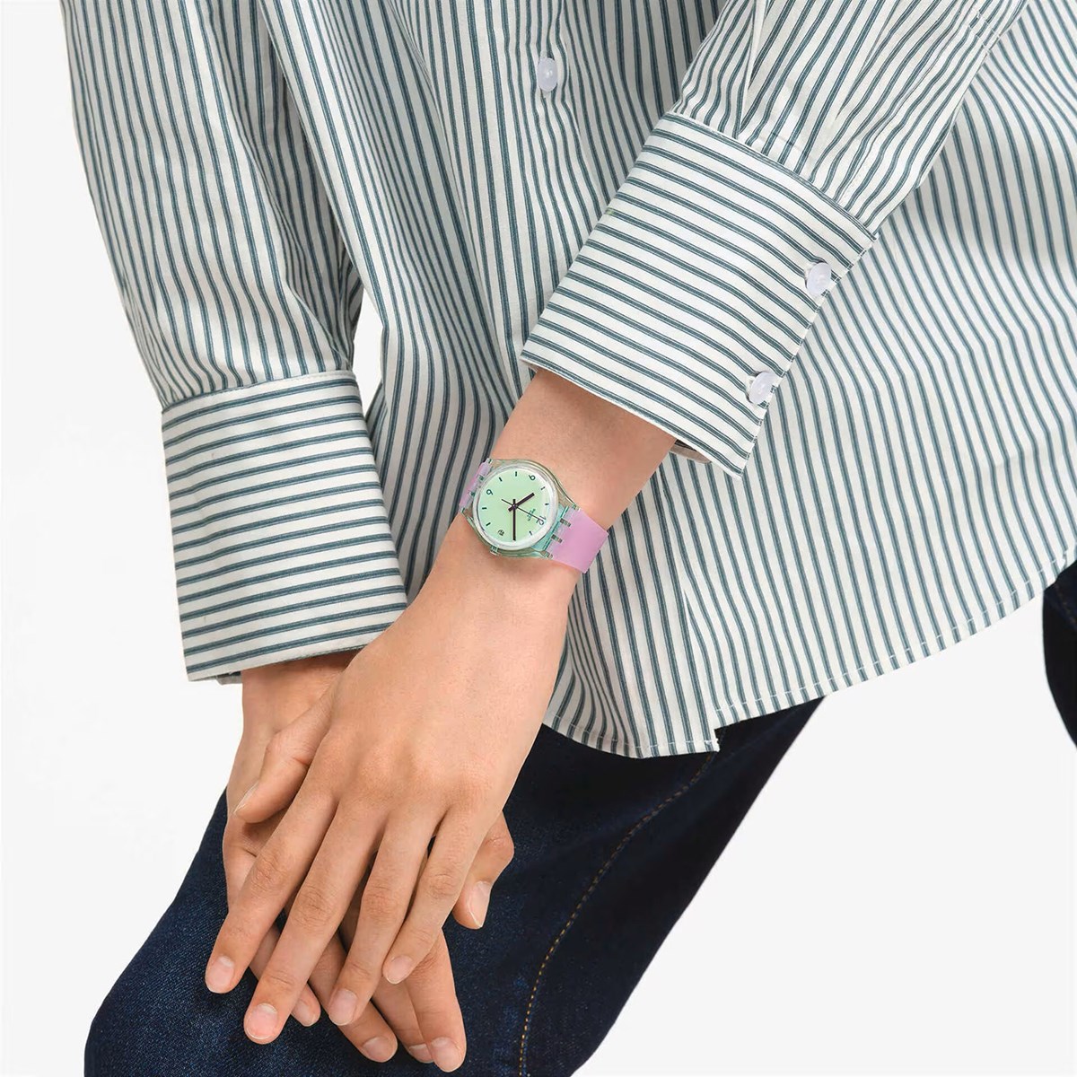 Montre femme Swatch Mystic Sunrise