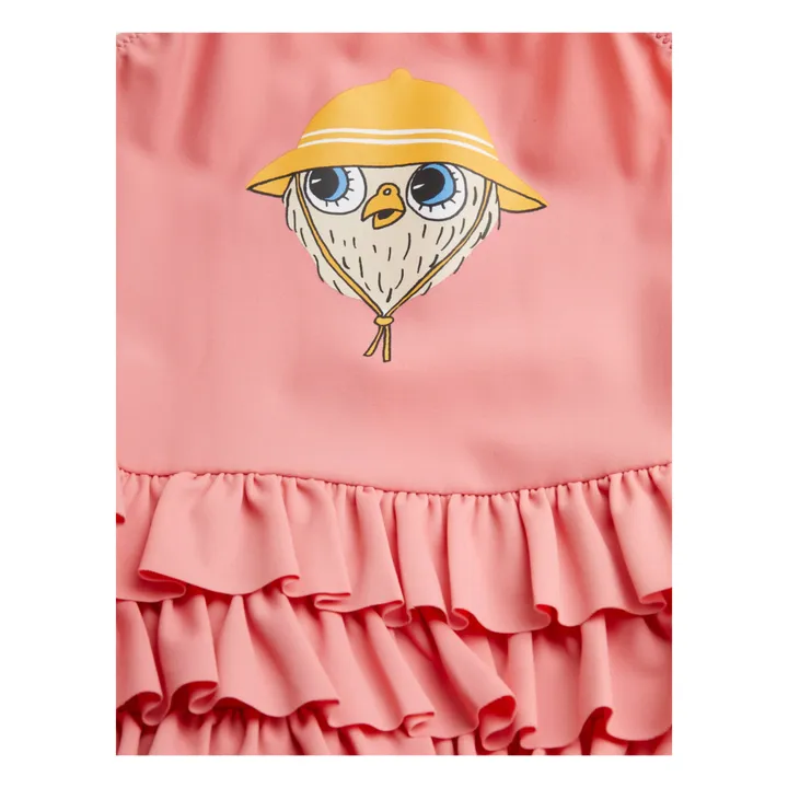 Mini Rodini Maillot de Bain Chouette Matière Recyclée | Rose