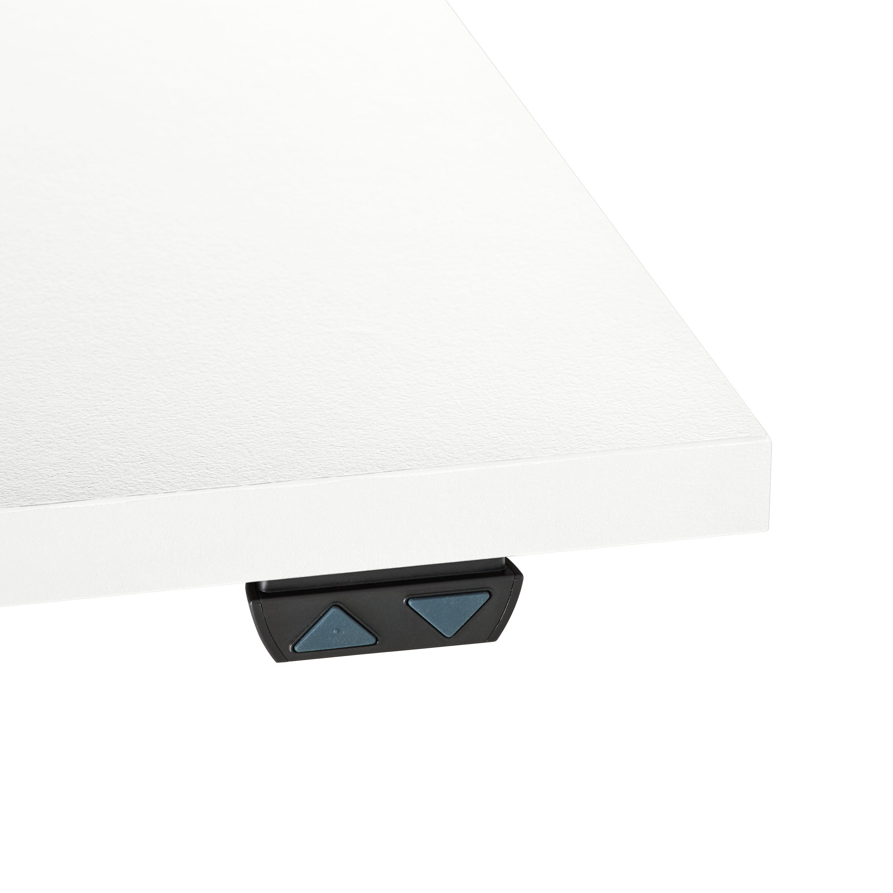 FLEXCUBE Besprechungstisch höhenverstellbar - Weiss / B: 70.0 cm x T: 70.0 cm x H: 66.5 cm