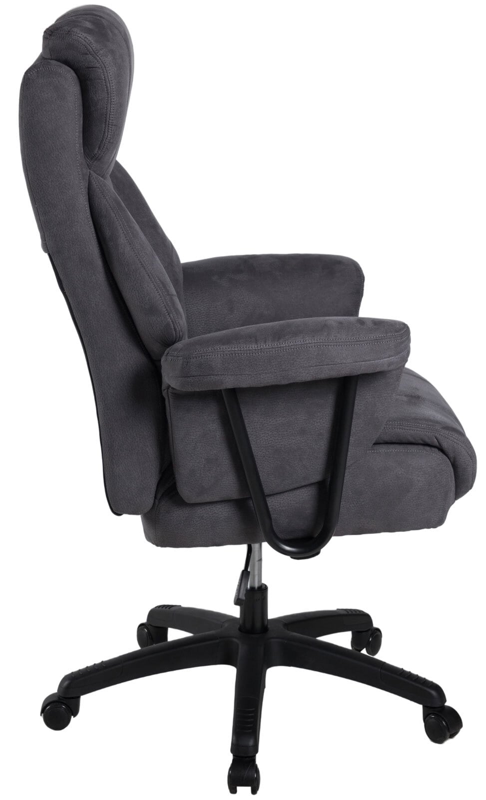 Chefsessel MAURO XXL 150 kg Schwarz/ Dunkelgrau