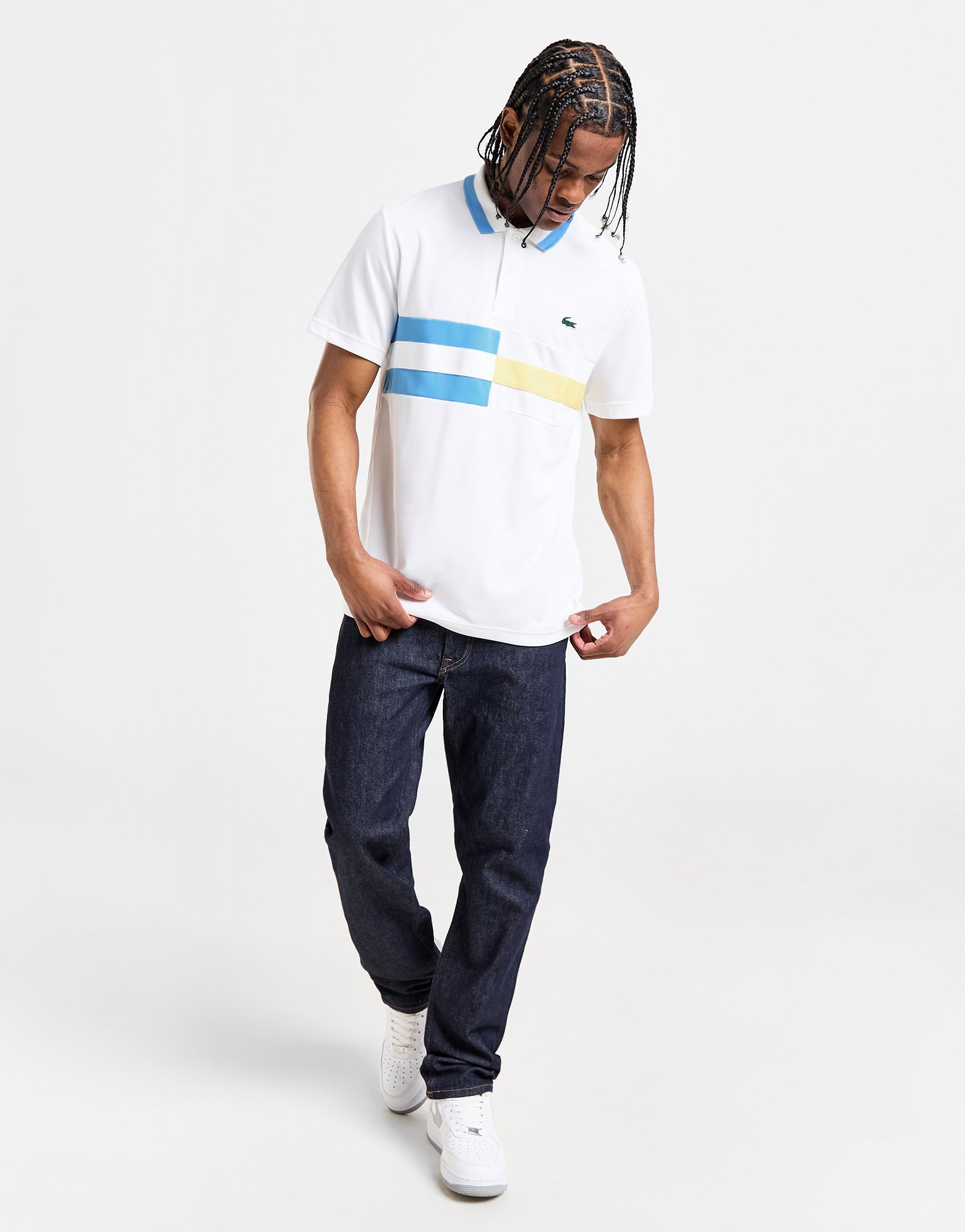Lacoste Polo Colour Block Tech Homme
