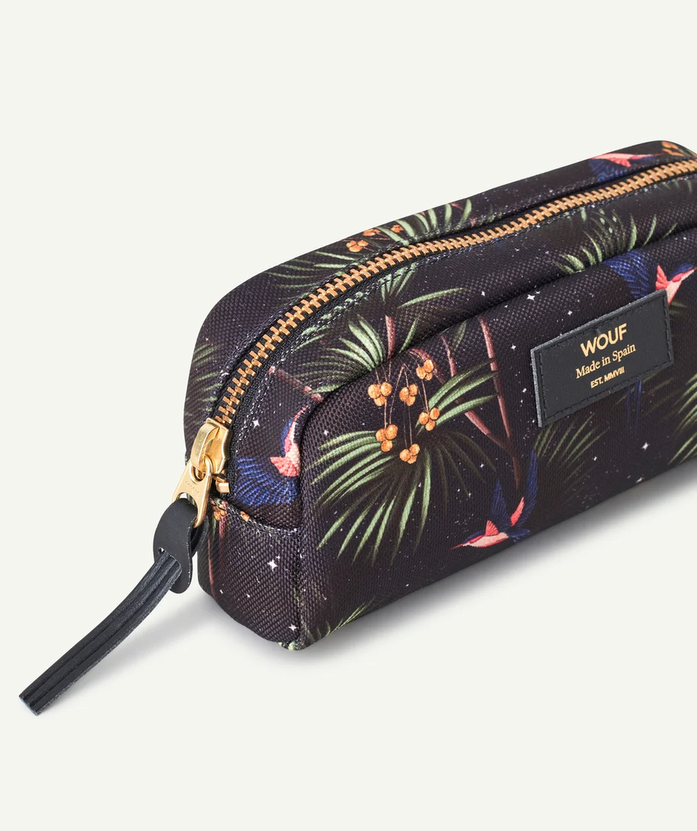 WOUFTROUSSE EN FIBRES RECYCLÉES IMPRIMÉE TROPICAL