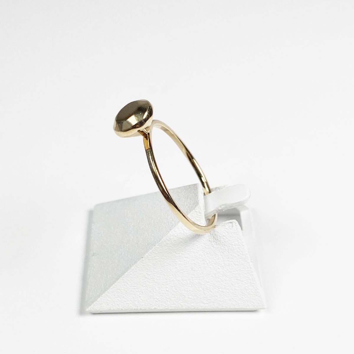 Bague d'occasion or jaune 750 MOTIF DIAMANT
