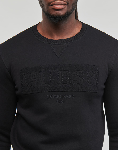 Guess - BEAU CN SWEATSHIRT - Noir