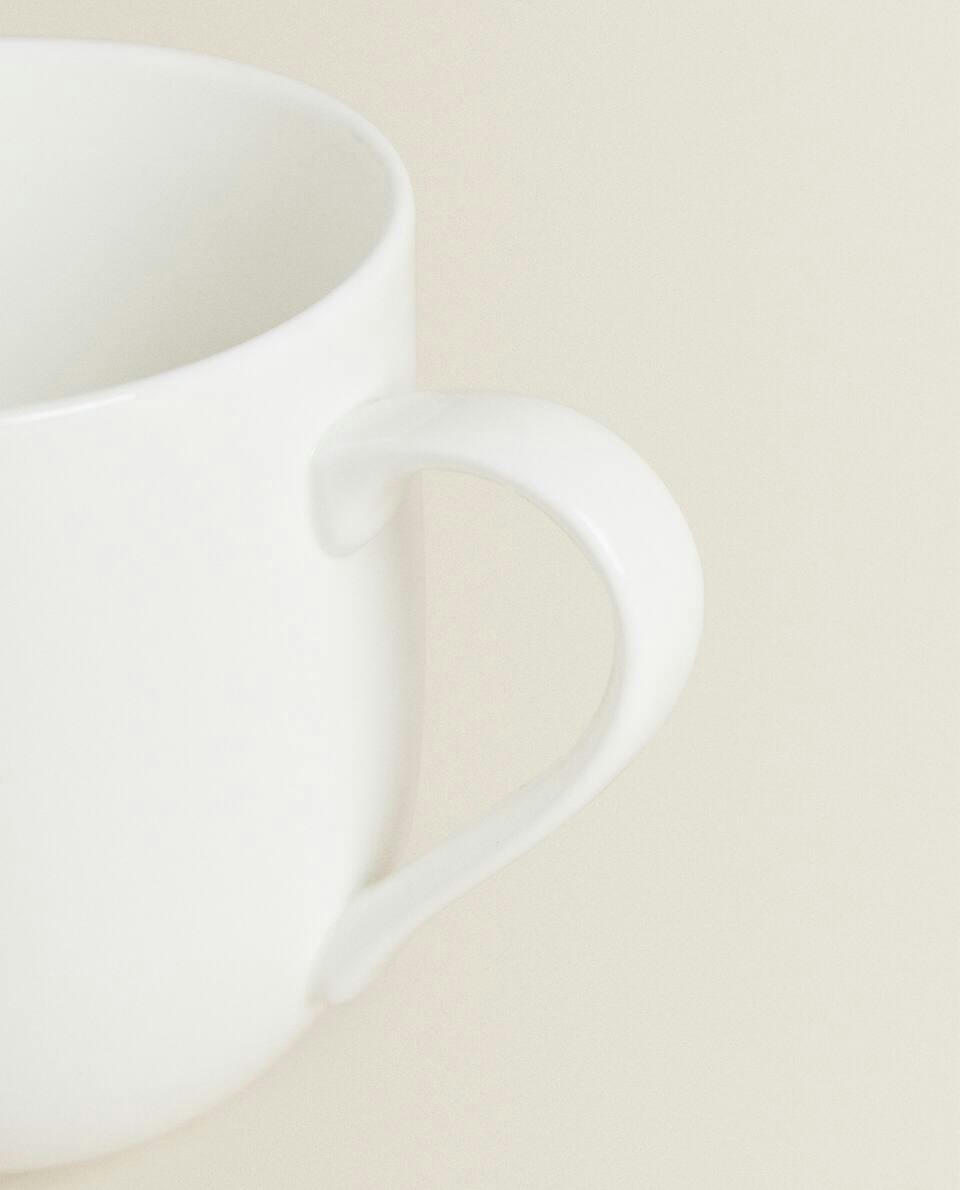 CANECA DE PORCELANA BRANCA