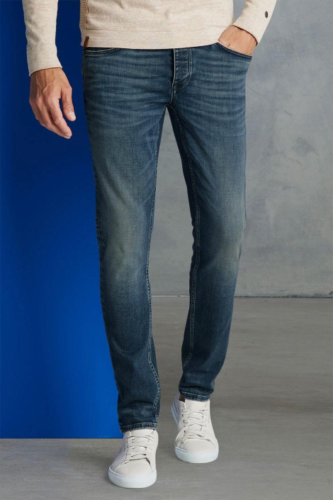 Cast Iron blauwe heren jeans