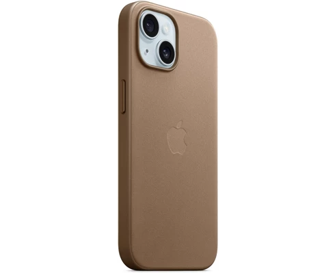 Apple iPhone 15 FineWoven Case with MagSafe - Taupe