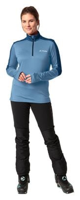 Polaire Femme Vaude Livigno Halfzip II Bleu