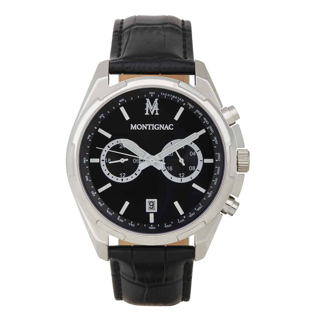 Montre Montignac S Chrono Noir
