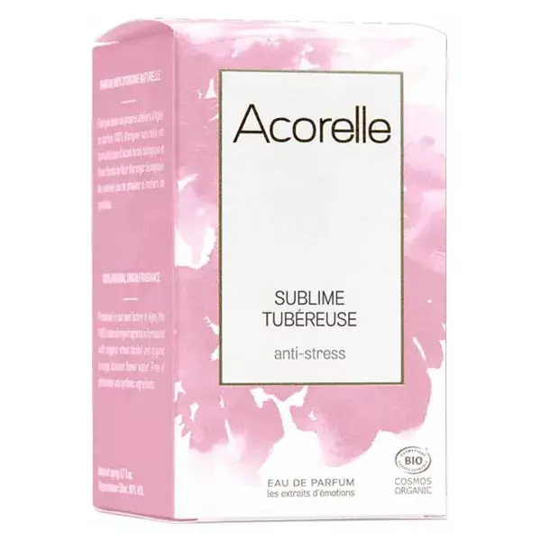Acorelle Sublime Tuberose Eau de Parfum Orgânico 50ml
