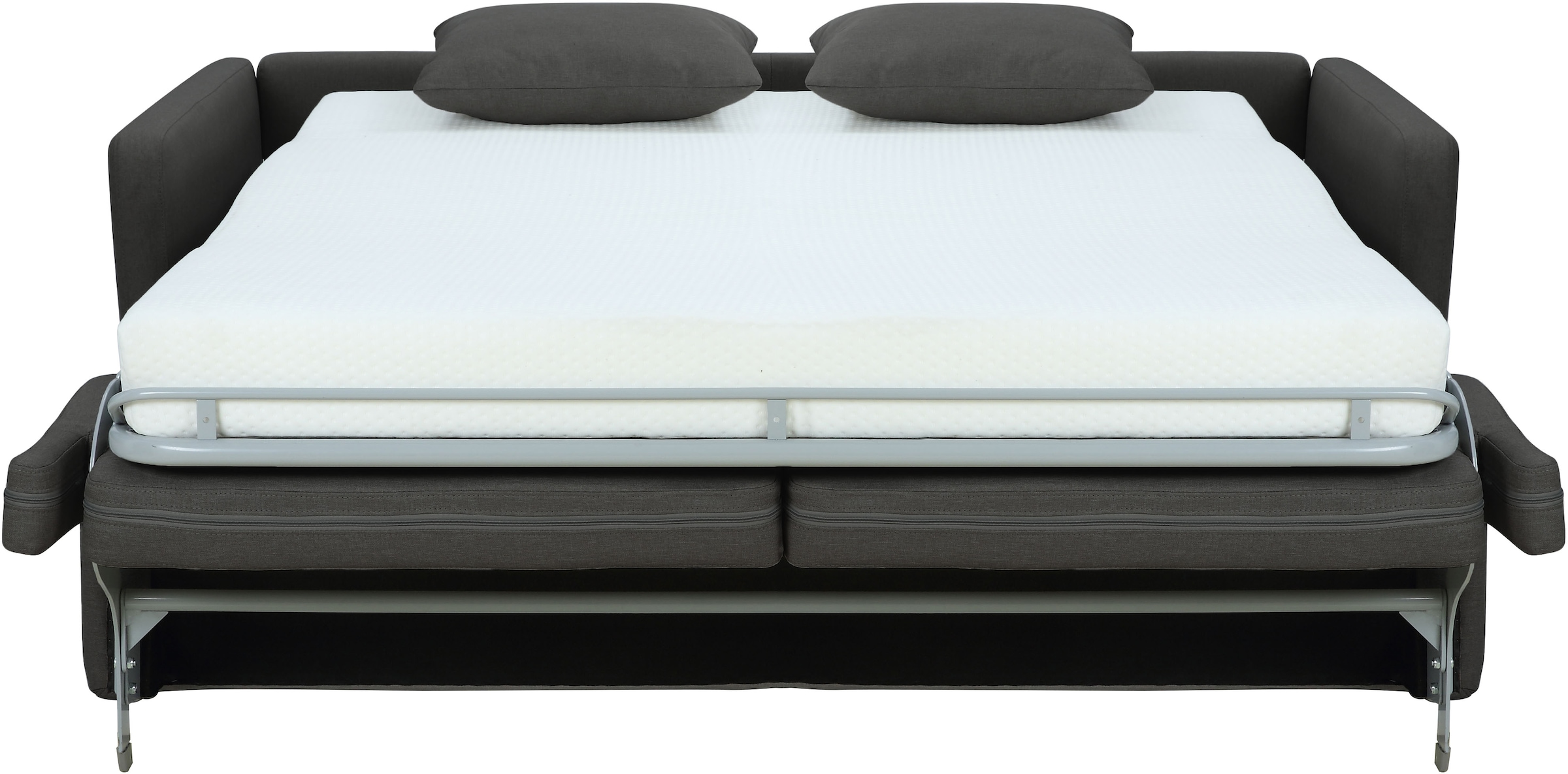 ATLANTIC home collection Schlafsofa »Robin« mit Matratze und Zierkissen, Dauerschläfer