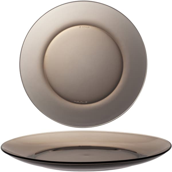 Duralex LYS SEPIA tallerken tallerken brun 235 x 20 mm - sett med 6 stk.