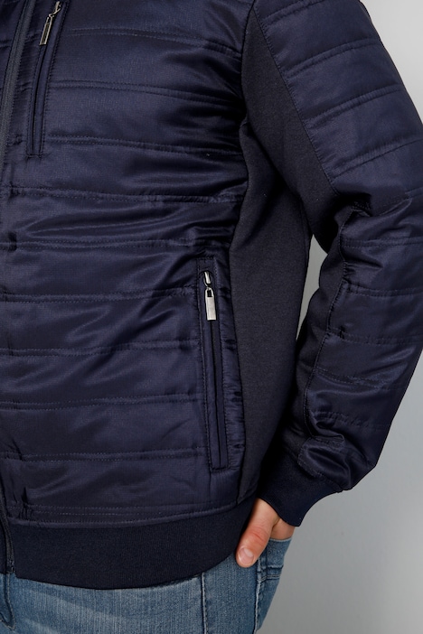 John F. Gee Hybridjacke, Stepp/Strick, bis 74