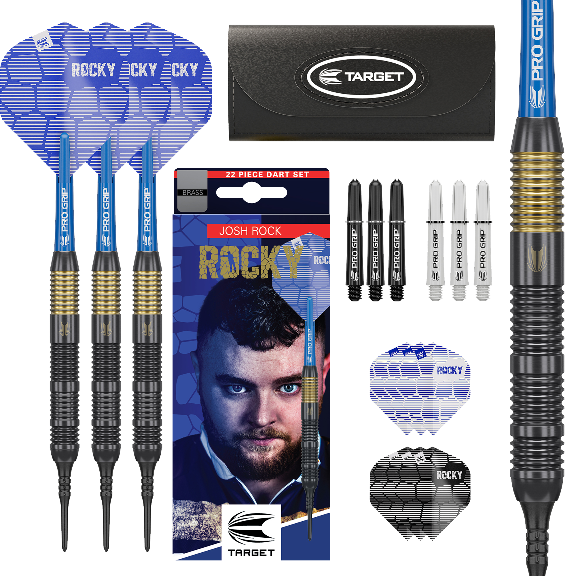 Target - Josh Rock Brass - Softdart