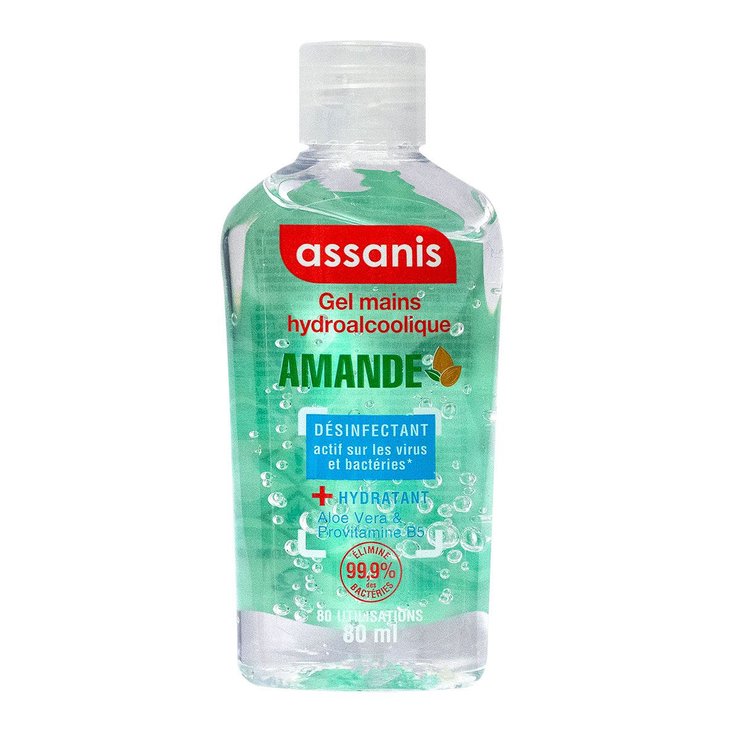 Pocket parfumé gel antibactérien amande douce 80ml