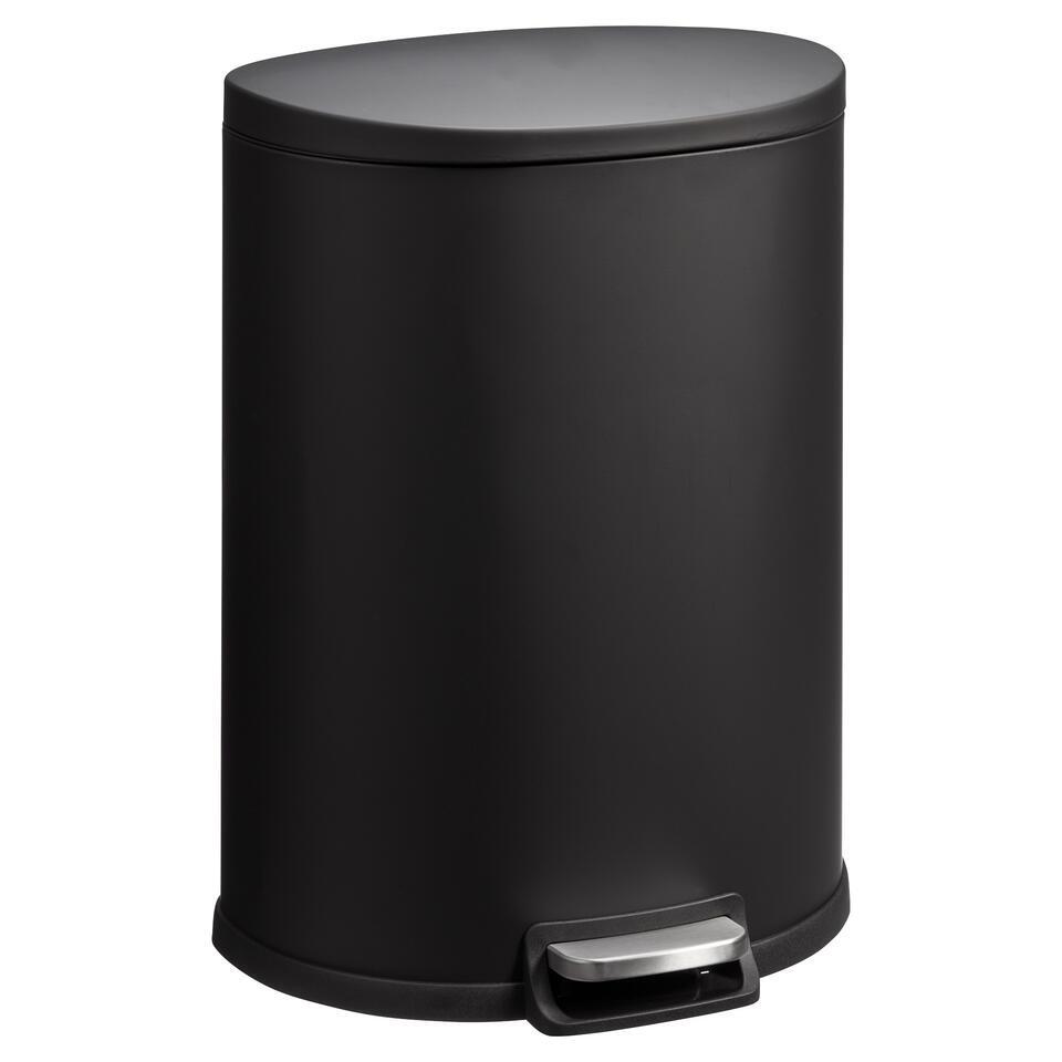 Pedaalemmer Flatback 50 Liter Zwart