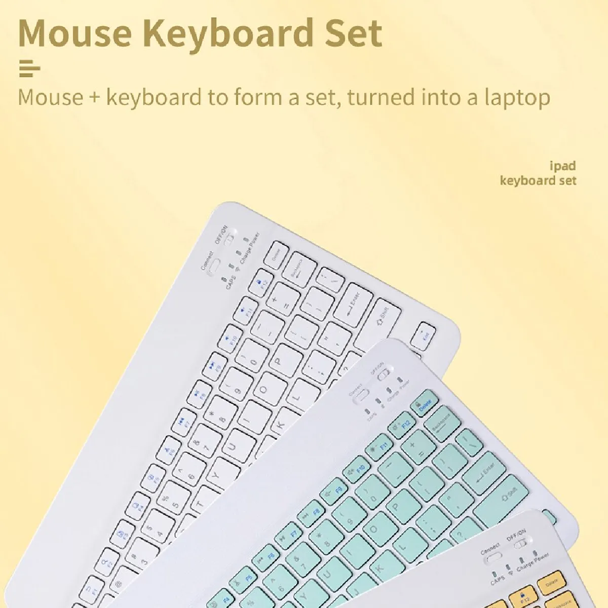 Universal Clavier Bluetooth sans fil 10
