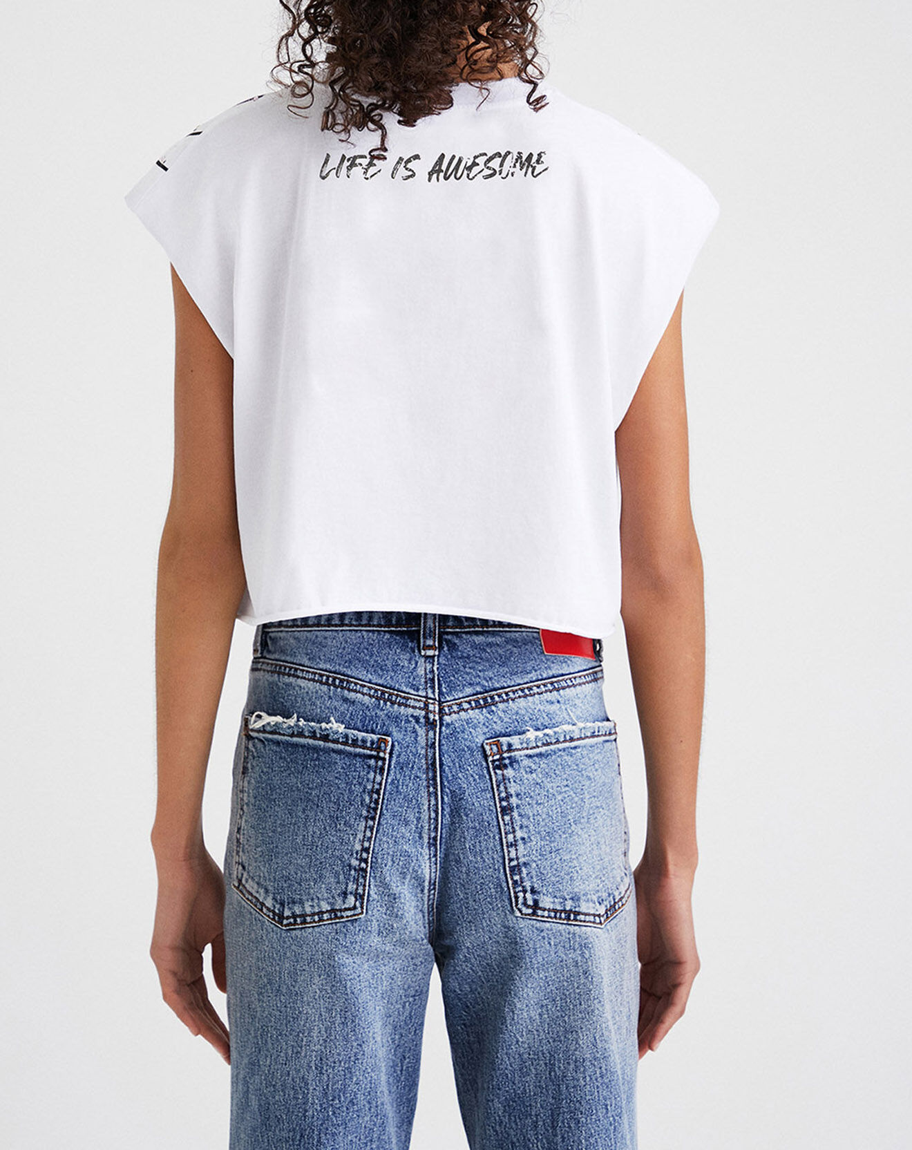 Desigual Top Berteli blanc