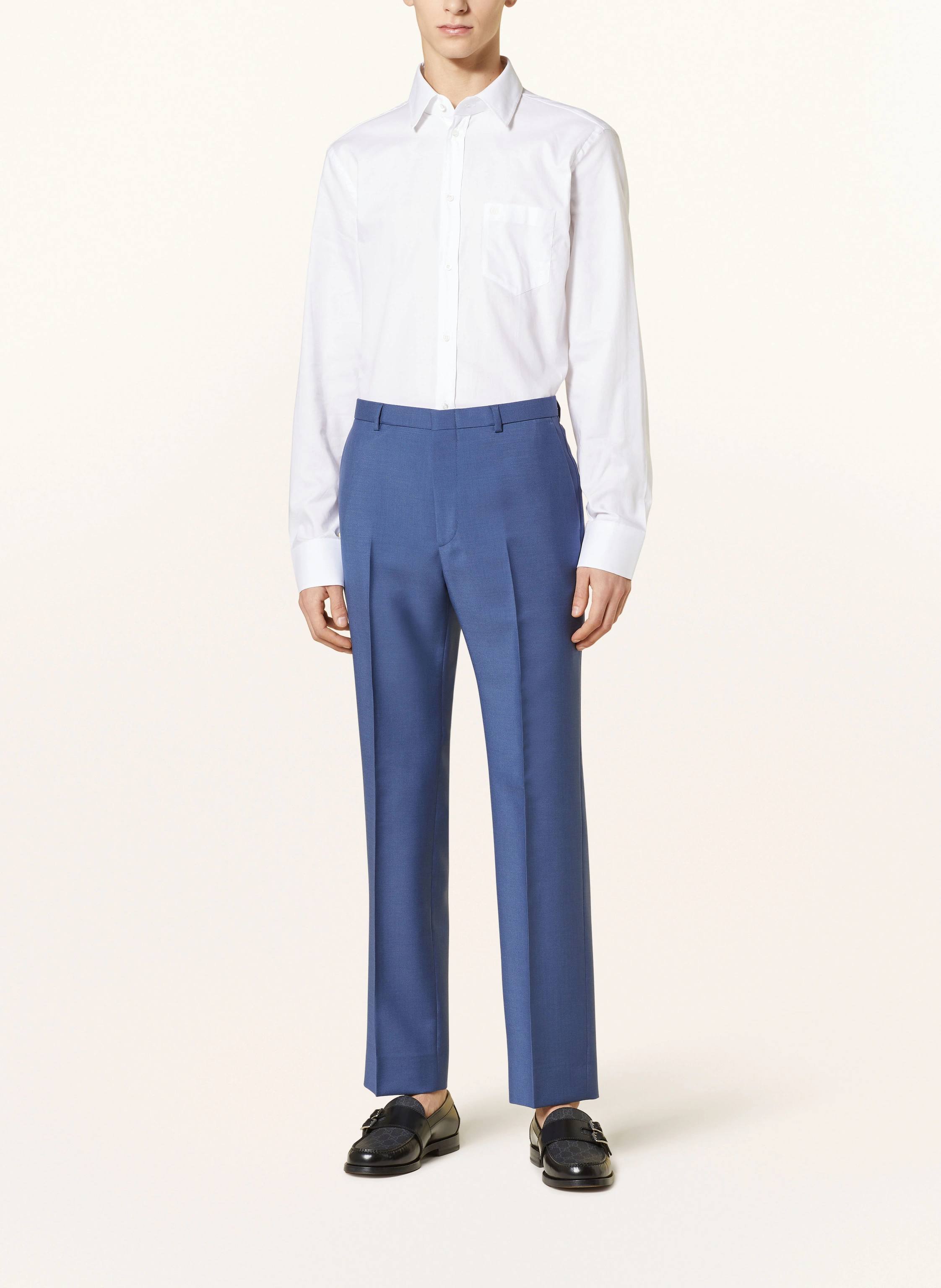 GUCCI Anzughose Slim Fit mit Mohair