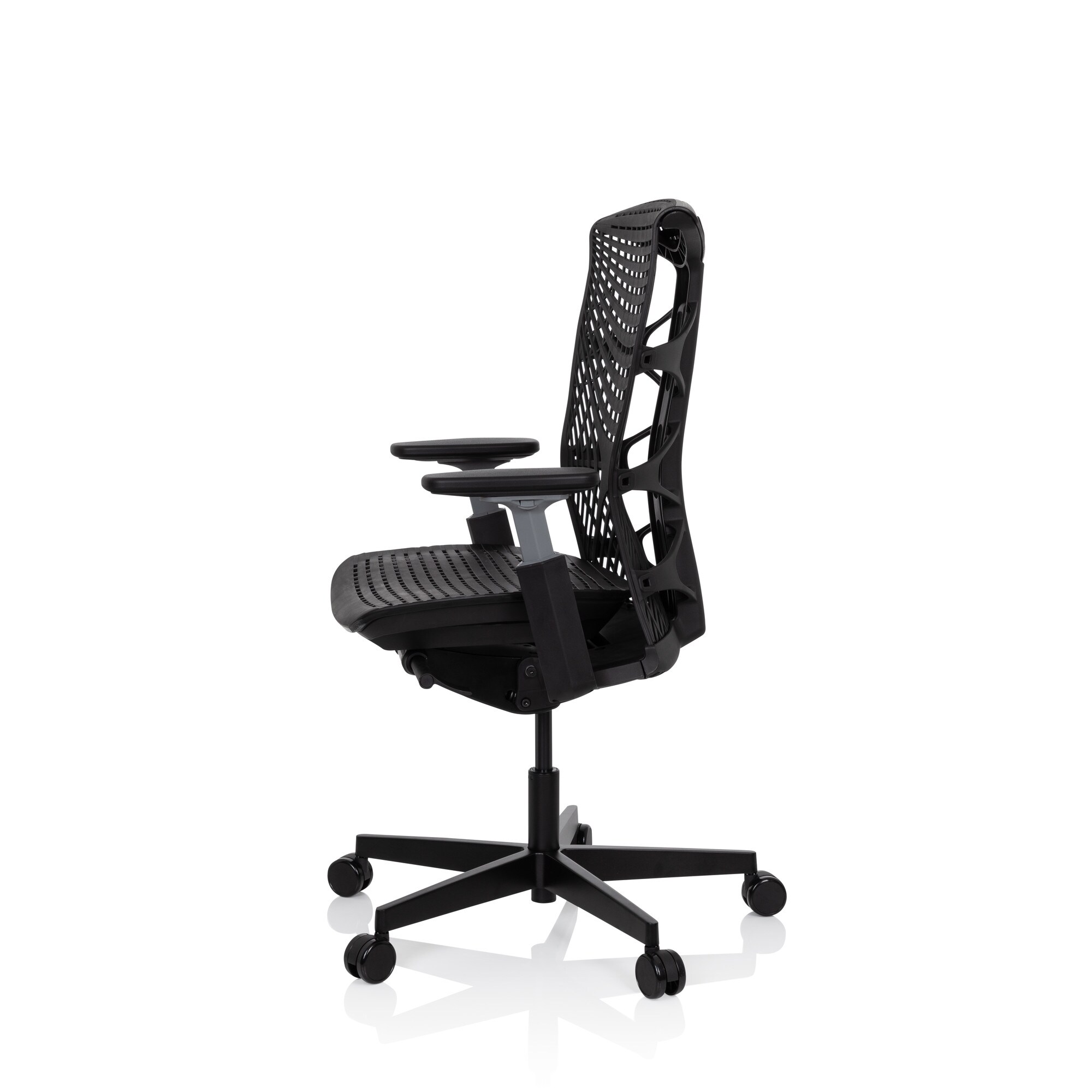 Profi Bürostuhl SKOPE TPE Thermoplastischem Elastomer (TPE) mit Armlehnen (höhenverstellbar) hjh OFFICE