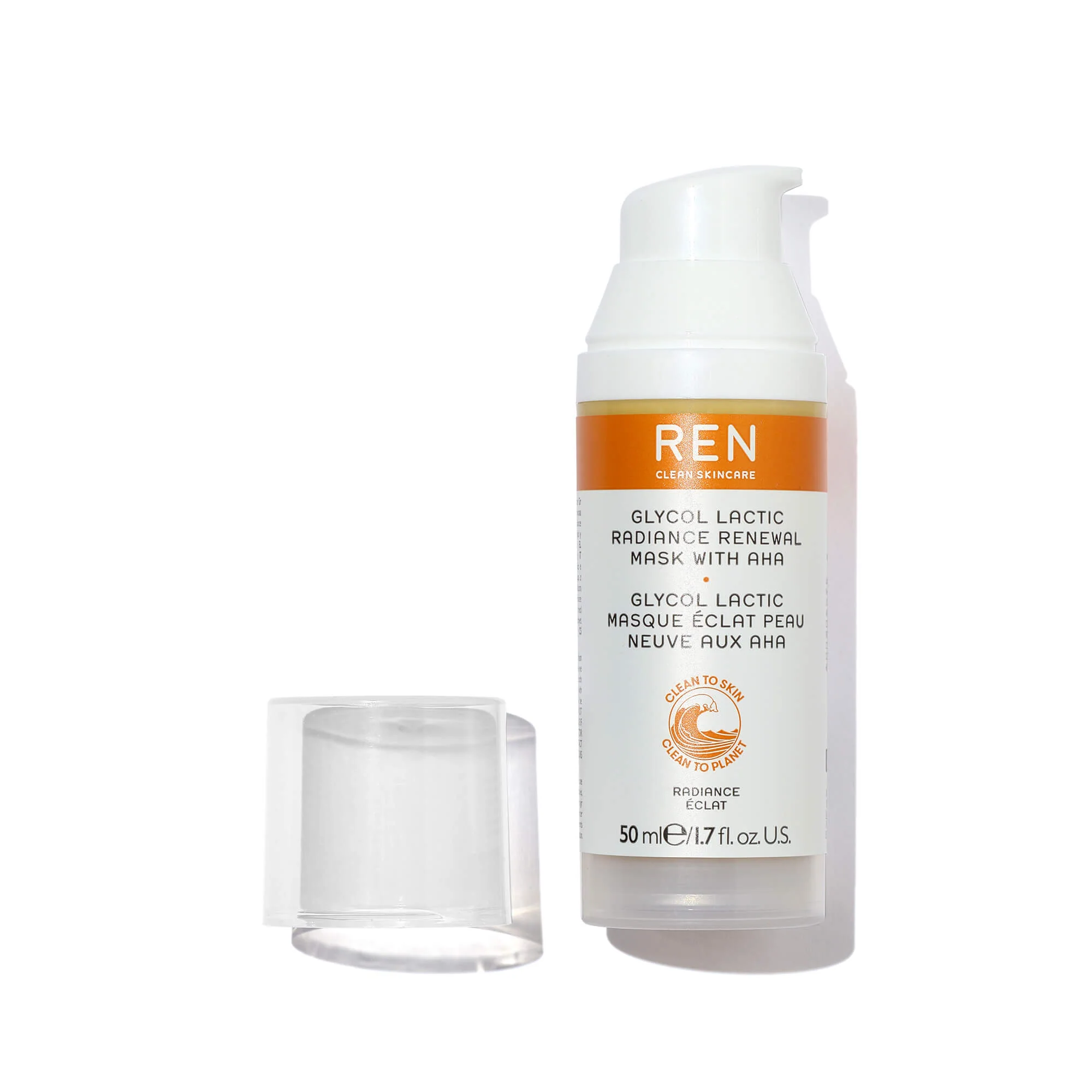 Ren Clean Skincare Glycolactic Masque Eclat Peau Neuve