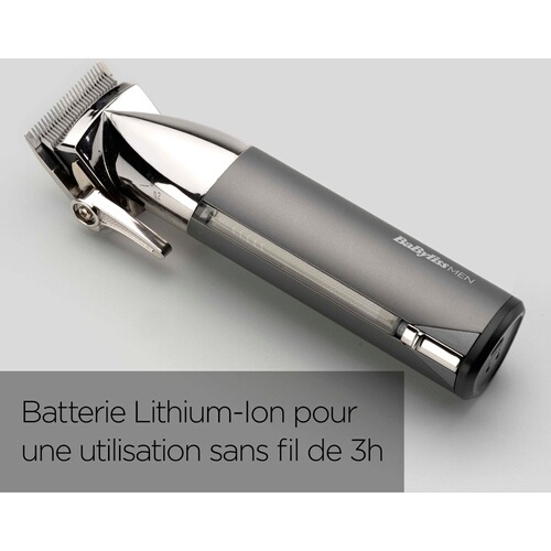 Tondeuse homme Babyliss E996E - Tondeuse cheveux Super-X Metal Series
