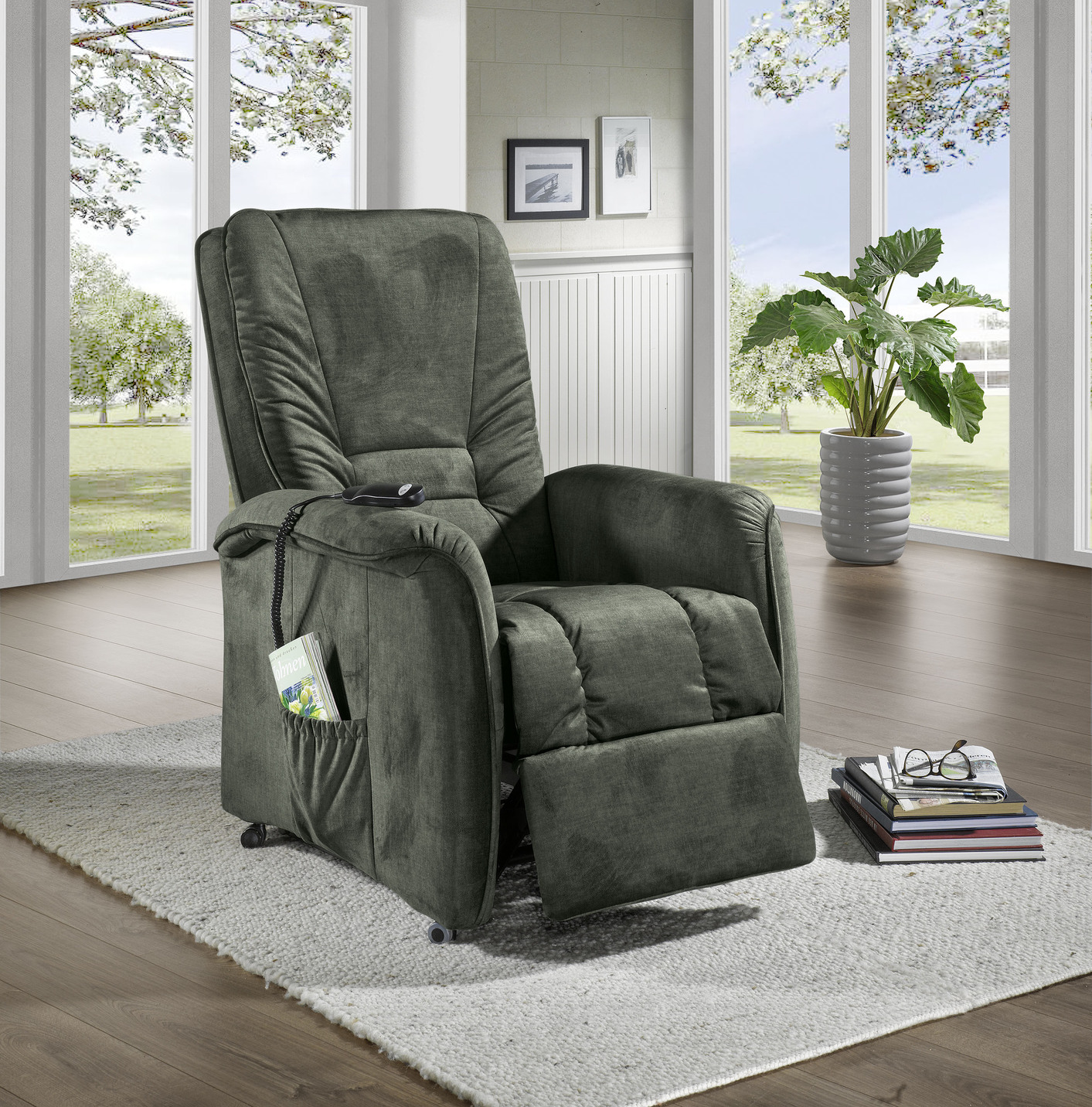 Gemütlicher TV-Sessel