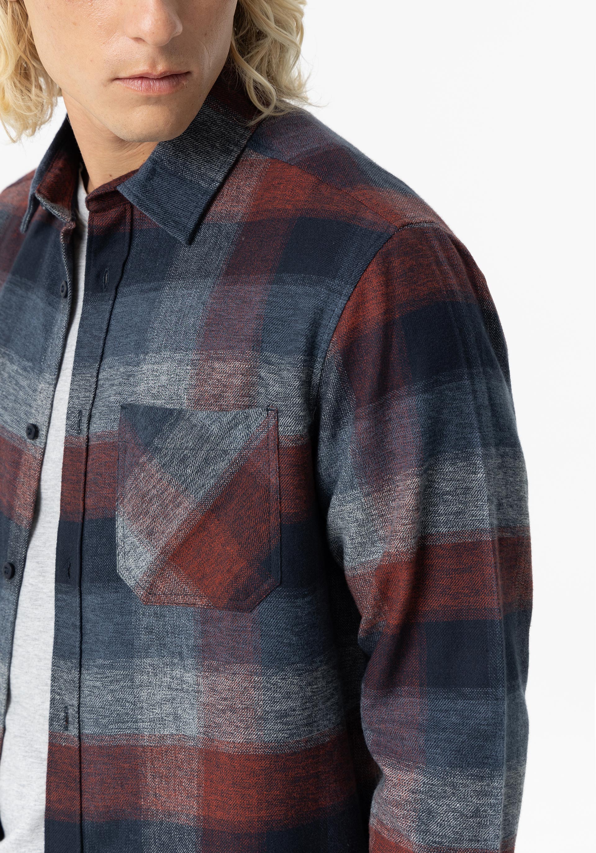 Camisa Regular Fit Xadrez Flanela
