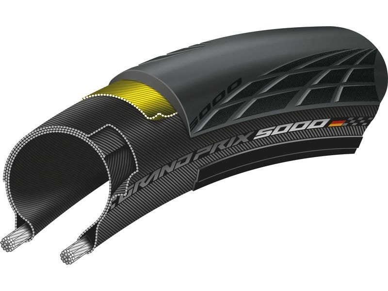 Continental Velopneu Grand Prix 5000 28 