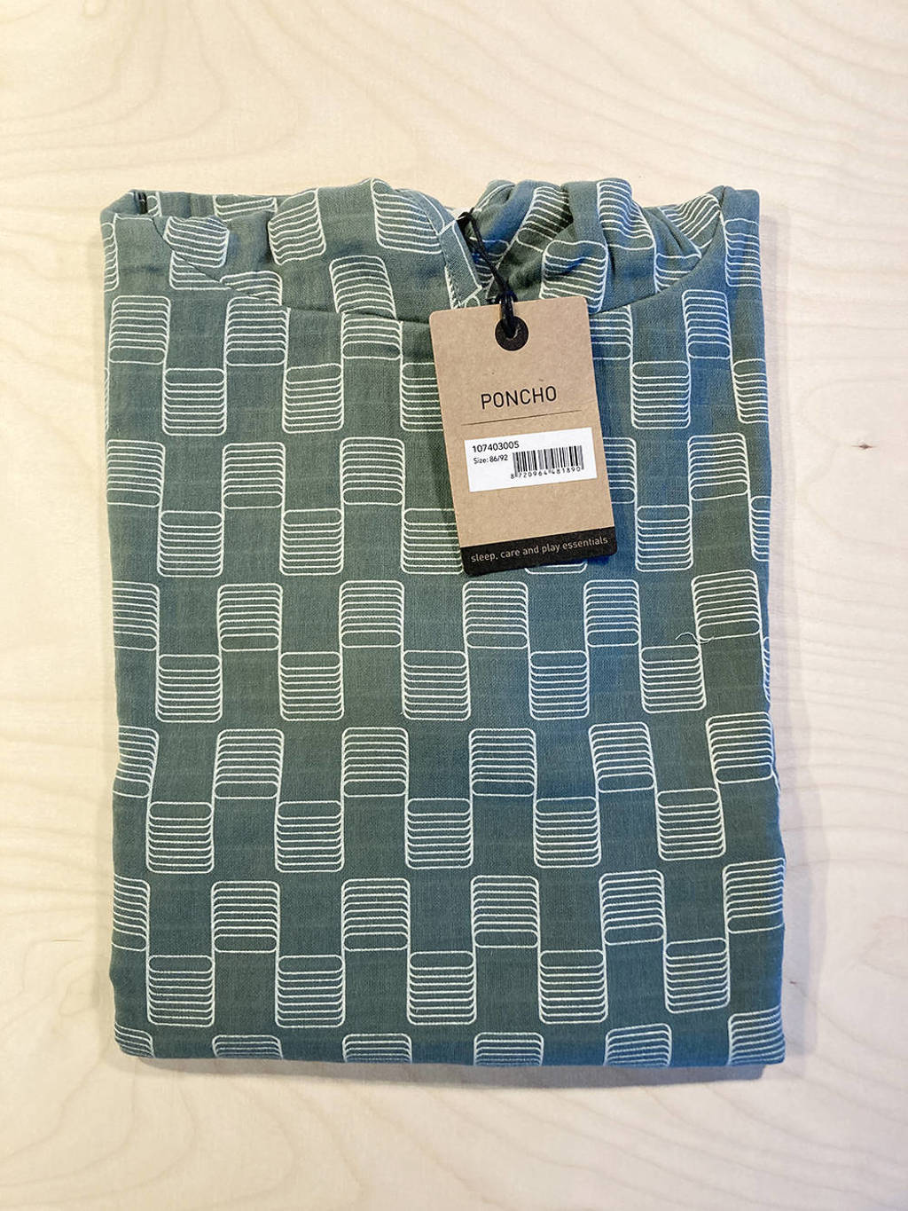 hydrofiele poncho Sticky Stripes