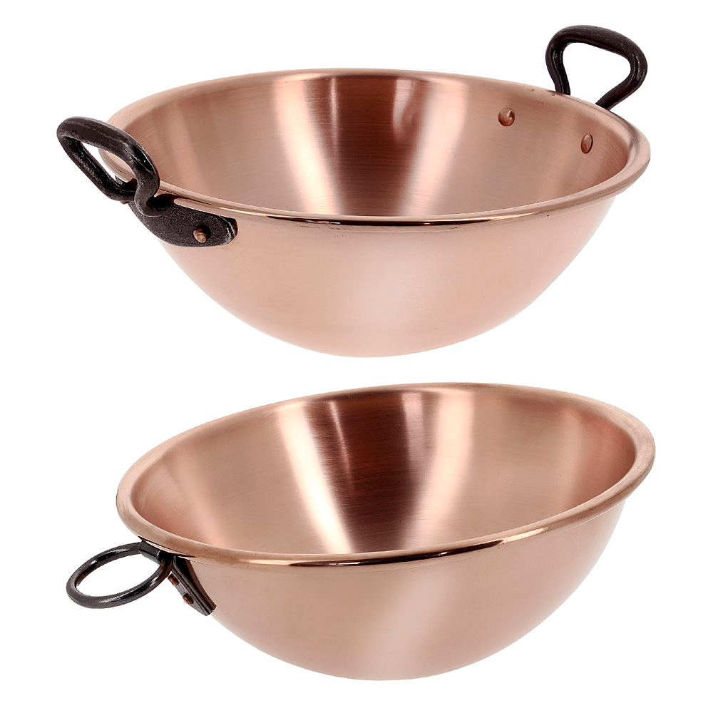 Bassine à Blanc  cul-de-poule  Cuivre De Buyer
