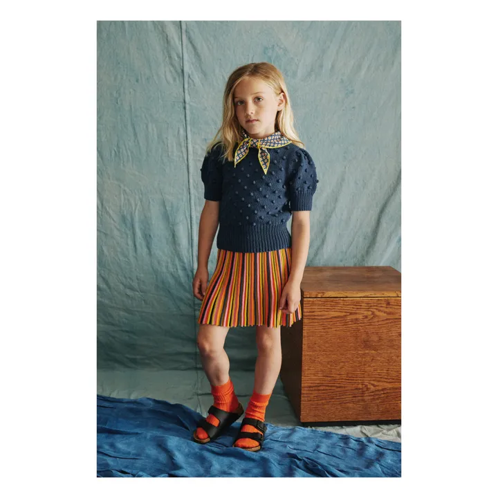 Misha & Puff Pull Ellie Popcorn | Bleu marine