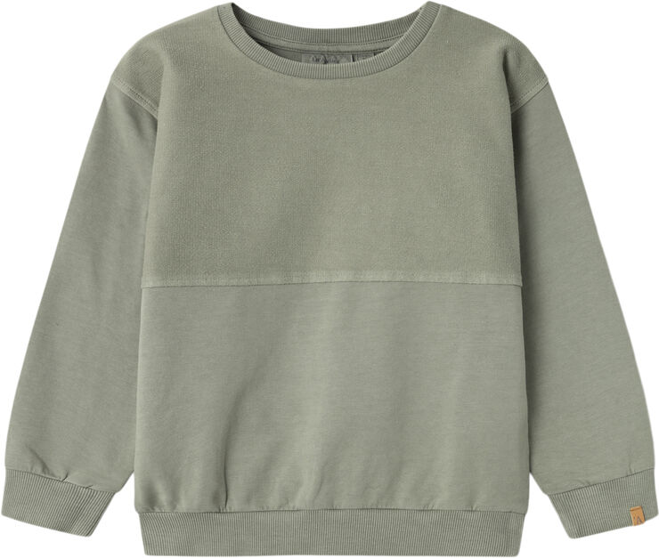 Lil' Atelier NMMOMADS LS NREG SWEAT LIL Seagrass