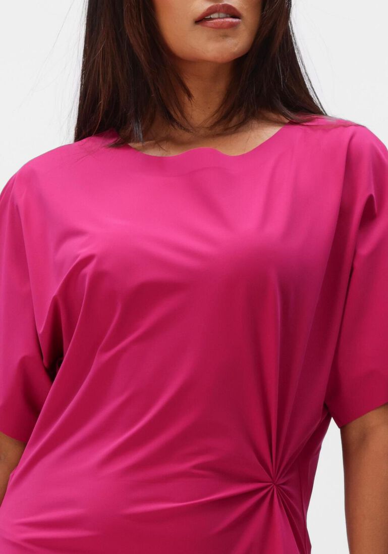 fuchsia japan tky midi jurk lyori