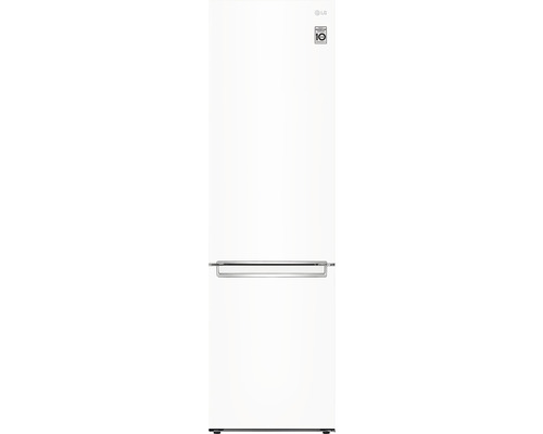 LG GBB62SWGGN koel-vriescombinatie (B x H x D): 59,5 x 203 x 68,2 cm; Koelgedeelte: 277 l; Vriesgedeelte: 107 l; Capaciteit: 5 flessen