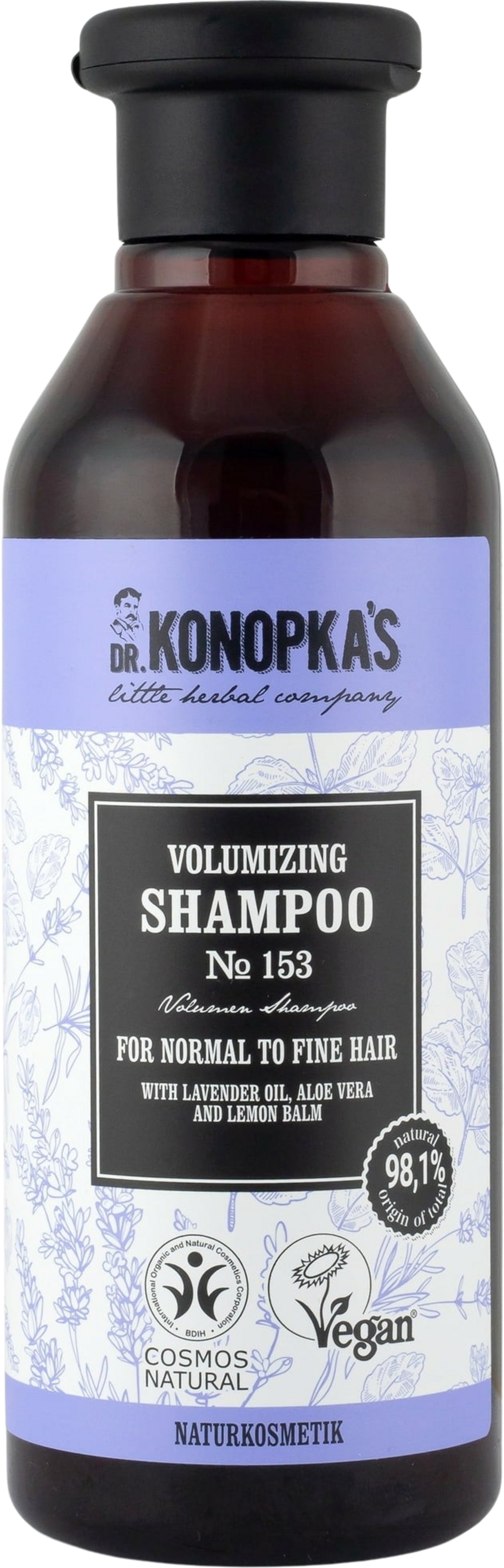 Dr. KONOPKA'S  Volumizing Shampoo Nº153, 280 ml