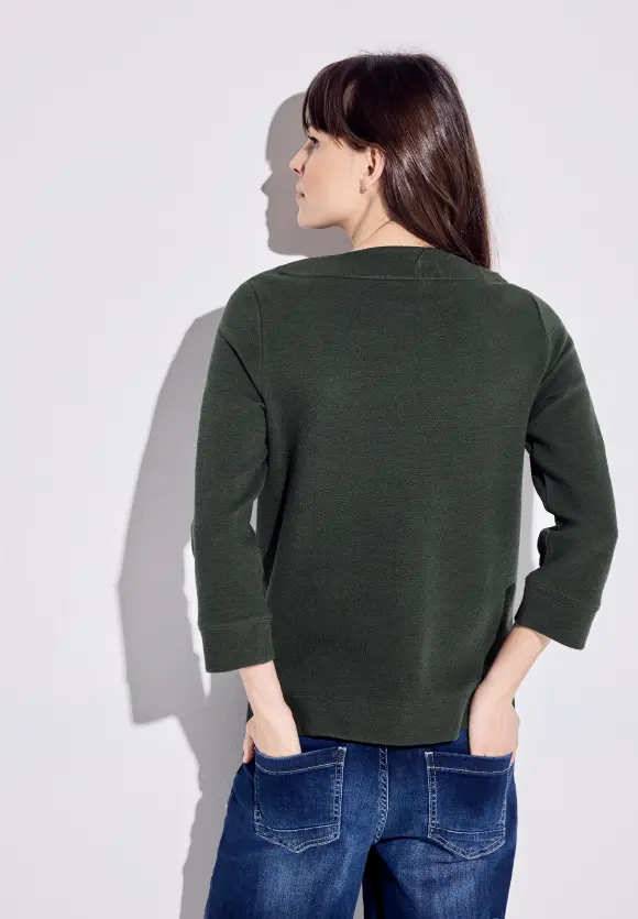 Struktur Sweatshirt - strong khaki