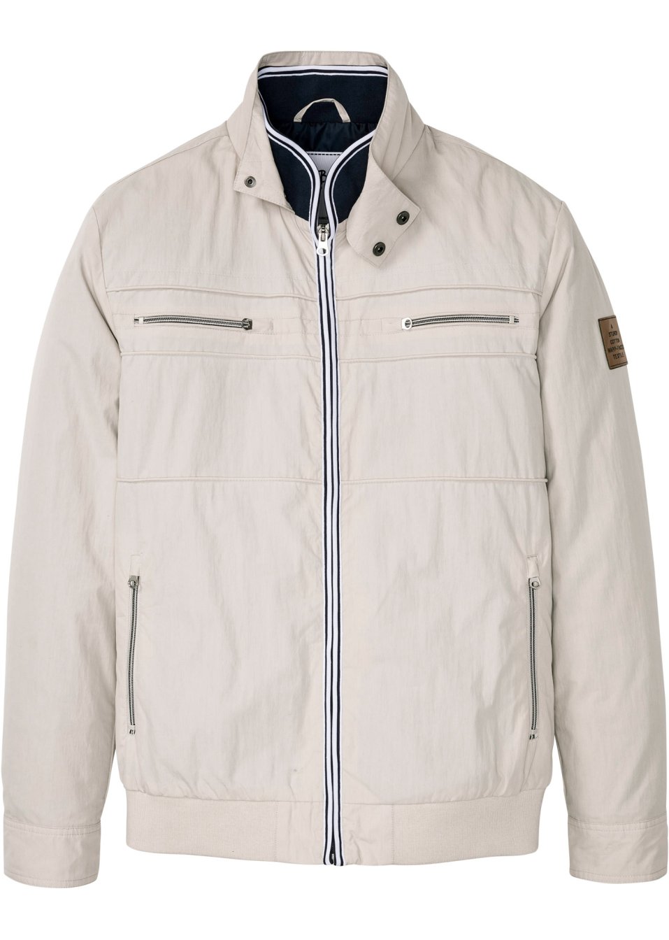 Veste de mi-saison à col montant