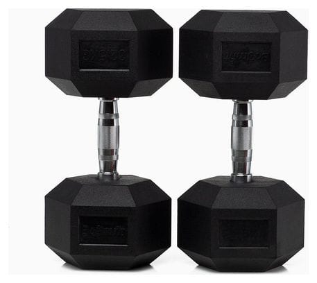 Haltères Hexagonaux 32 5Kg (Paire) - BOOMFIT