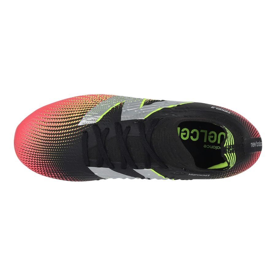 New Balance Tekela V4 Pro Low AG Flash Point - Noir/Rouge/Argenté