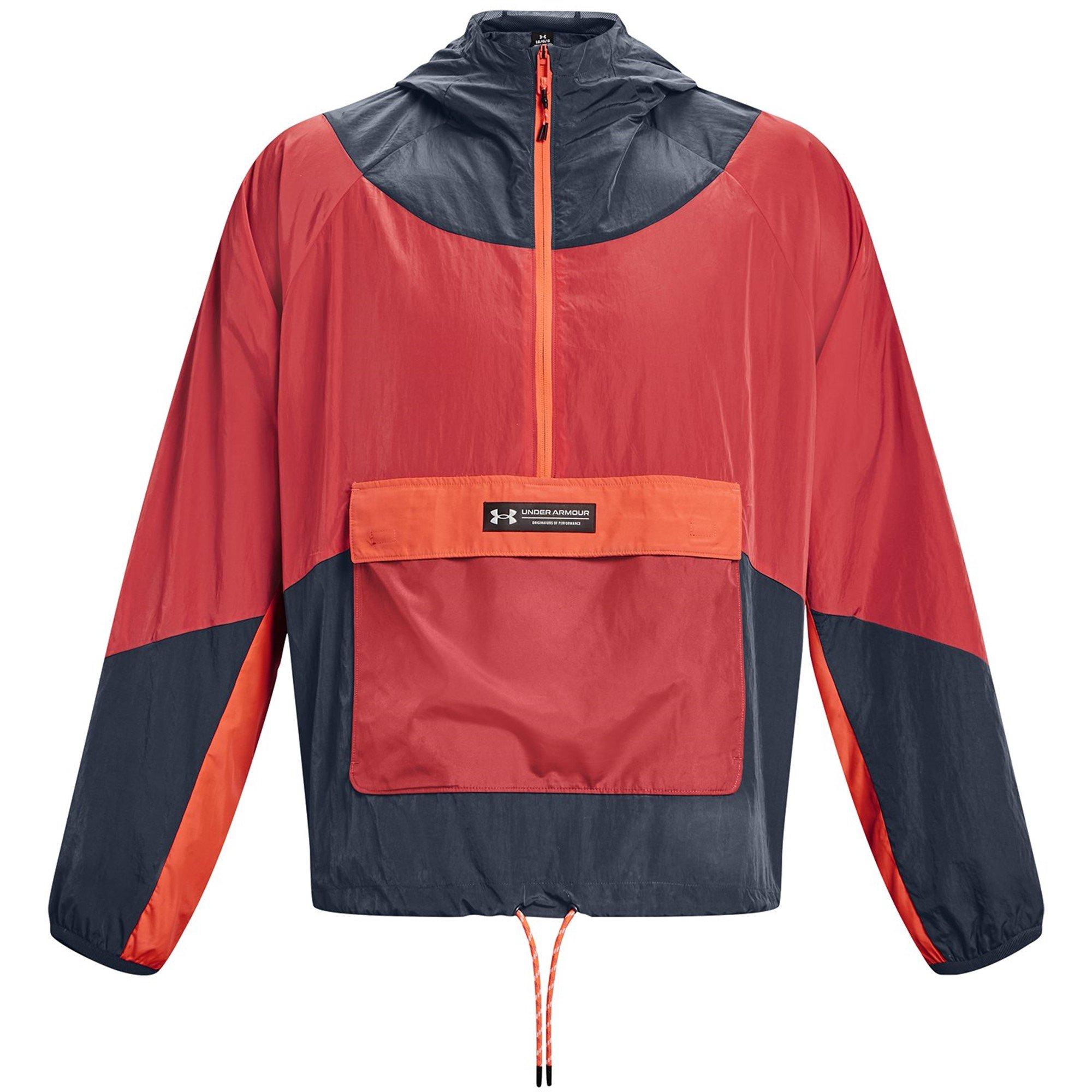 Under Armour Under Armour Ua Rush Woven 1/2 Zip Anorak Tracksuit Top Mens