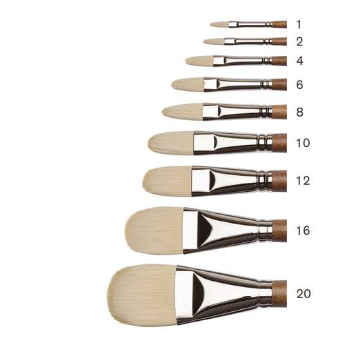 WINSOR & NEWTON™ Artists‘ Ölpinsel, synthetische Schweineborste, Katzenzunge