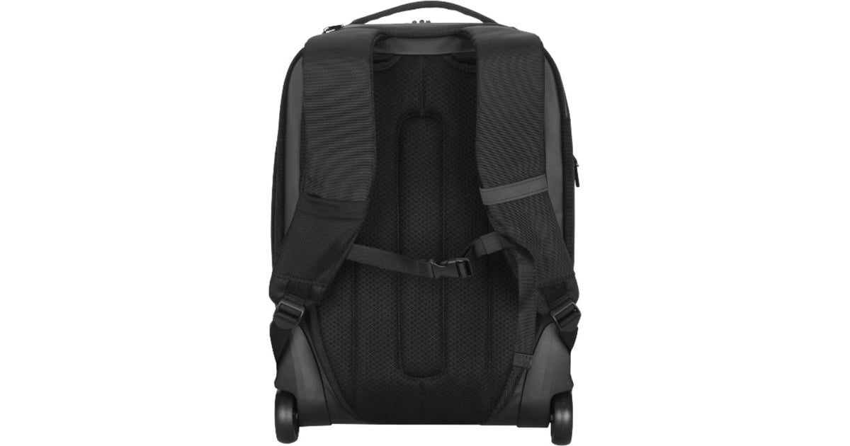 Targus15.6” EcoSmart Mobile Tech Traveler Rolling Backpack trolley  (Zwart)
