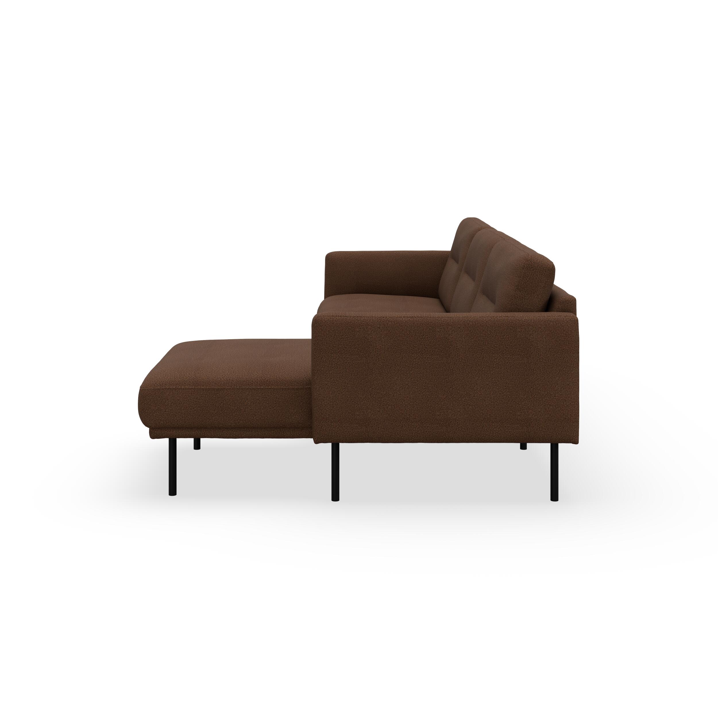Larvik højrevendt sofa med chaiselong