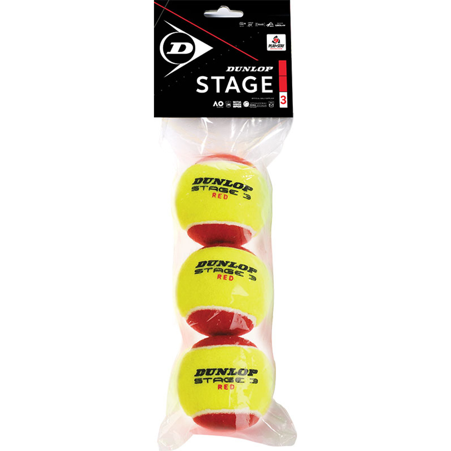 Dunlop Stage 3 Rood 3 St.
