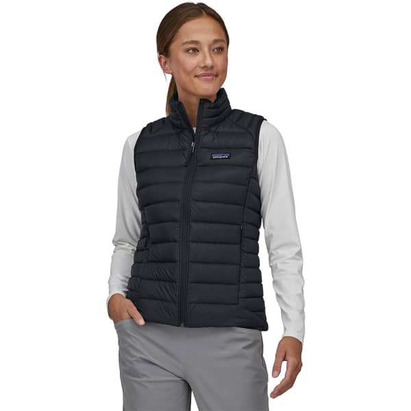 Doudoune randonnée PATAGONIA W'S DOWN SWEATER VEST BLACK